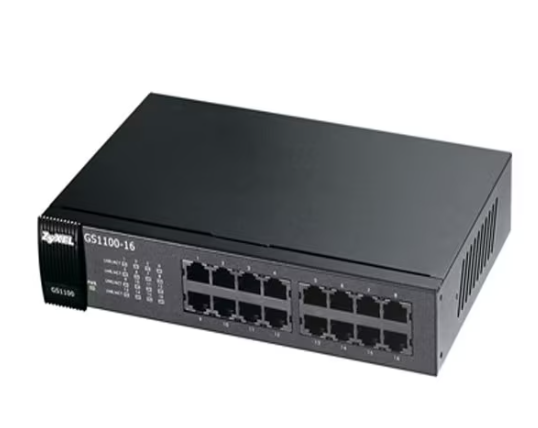 자이젤 zyxel GS1100-16 16포트 랙마운트 스위칭허브