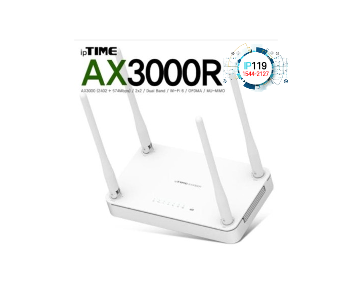 EFM네트웍스 아이피타임 간편한 설치 고급 보안 기능 AX3000R