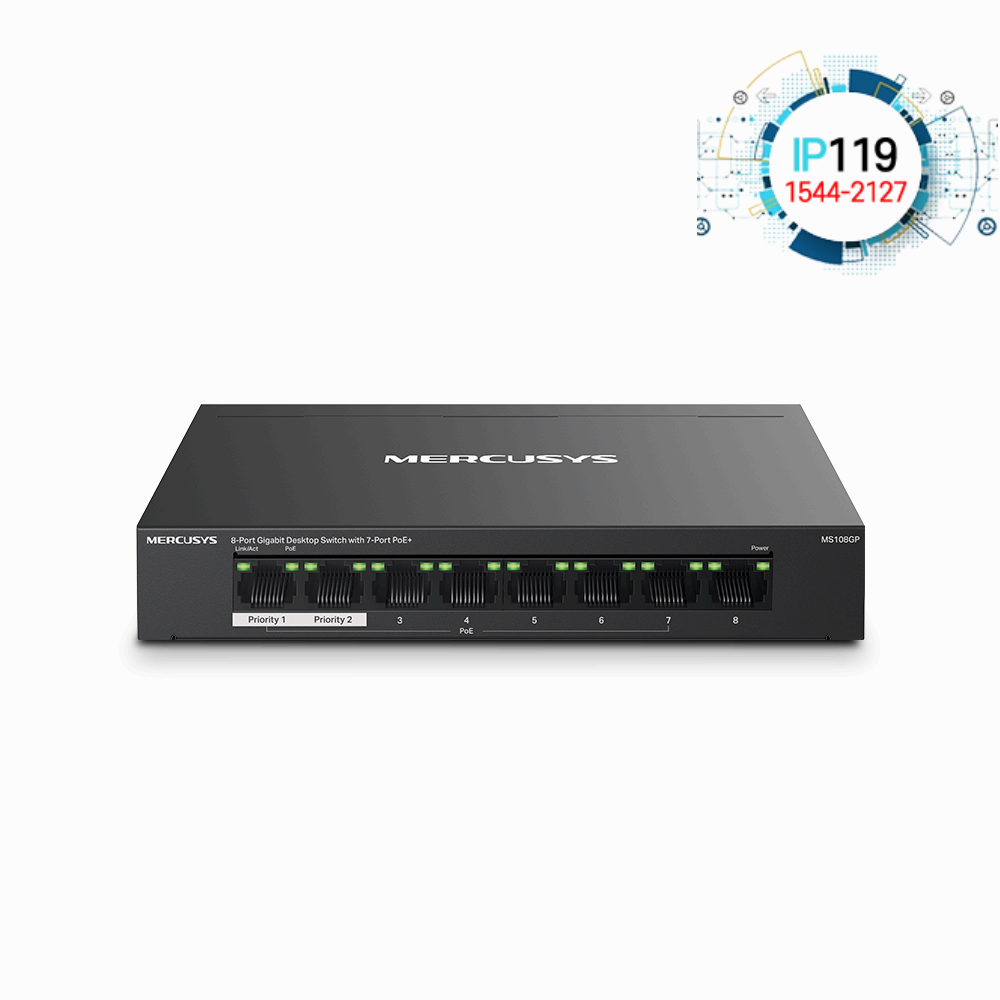 Mercusys 머큐시스 기업용 네트워크 빠른 속도 MS108GP