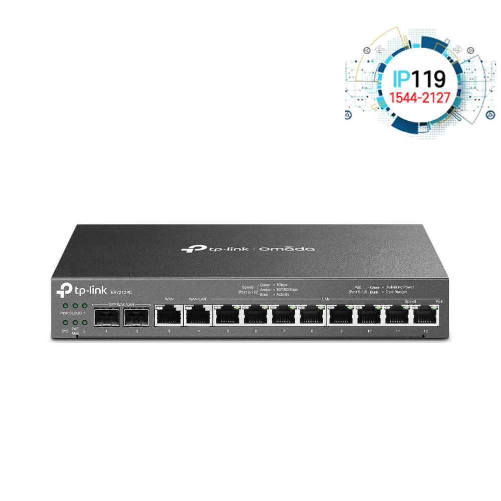TPLINK 티피링크 내장스위치 VPN지원 ER7212PC