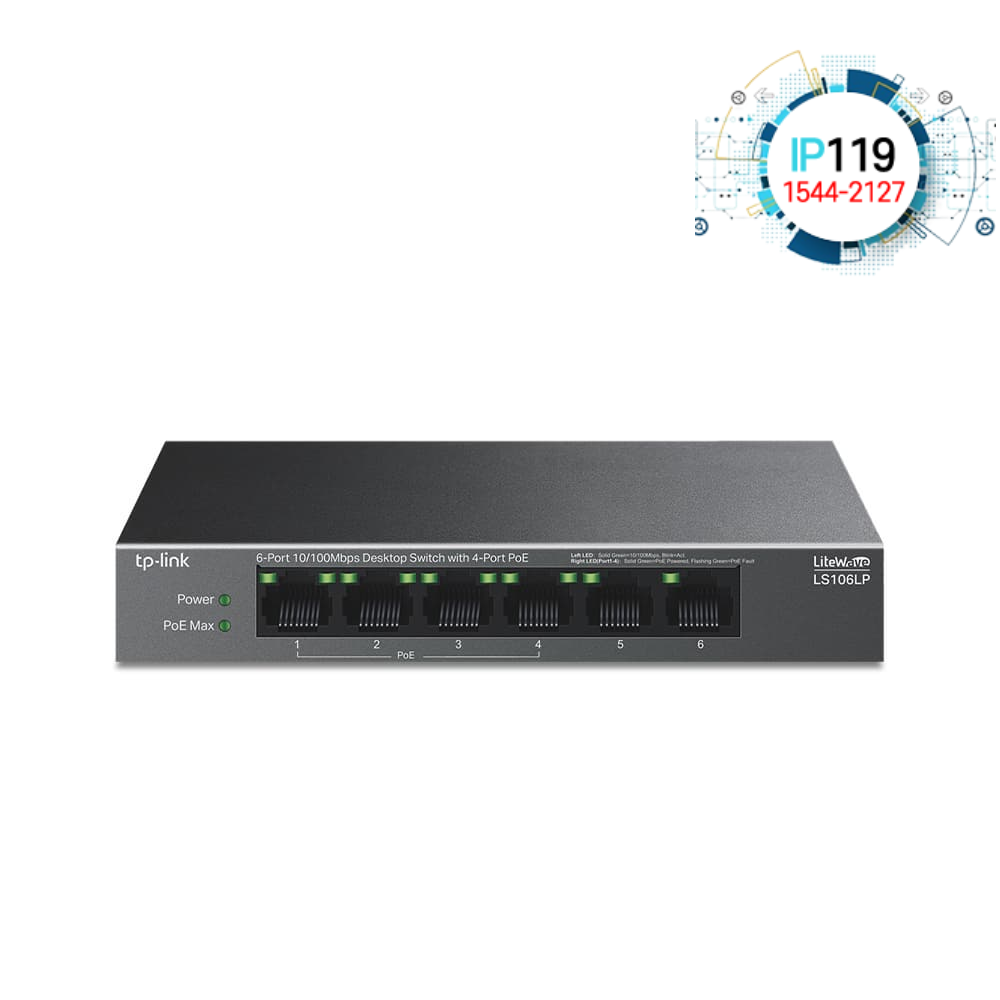TPLINK 티피링크 6포트 내장스위치 LS106LP