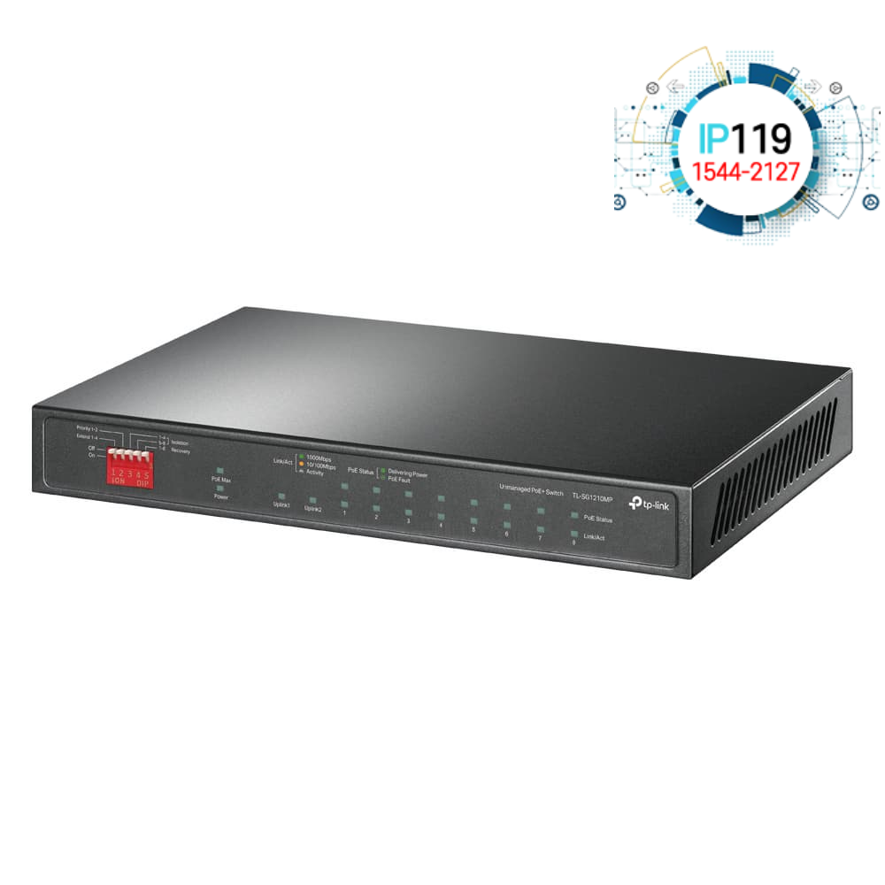 TPLINK 티피링크 10포트 스마트 스위치 TL-SG1210MP