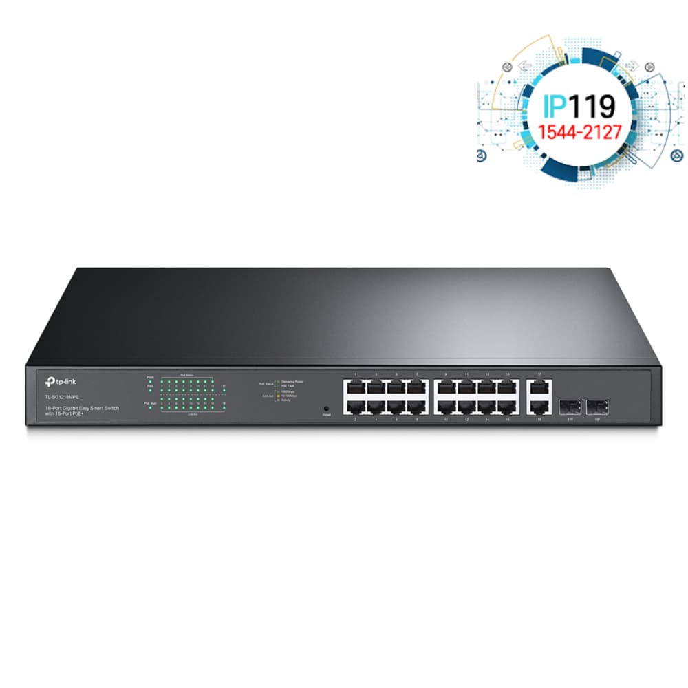 TPLINK 티피링크 기업용 스위치 기가비트 TL-SG1218MPE