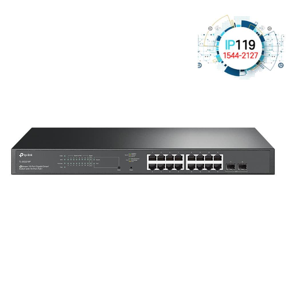 TPLINK 티피링크 기업용 스위치 16포트 SG2218P