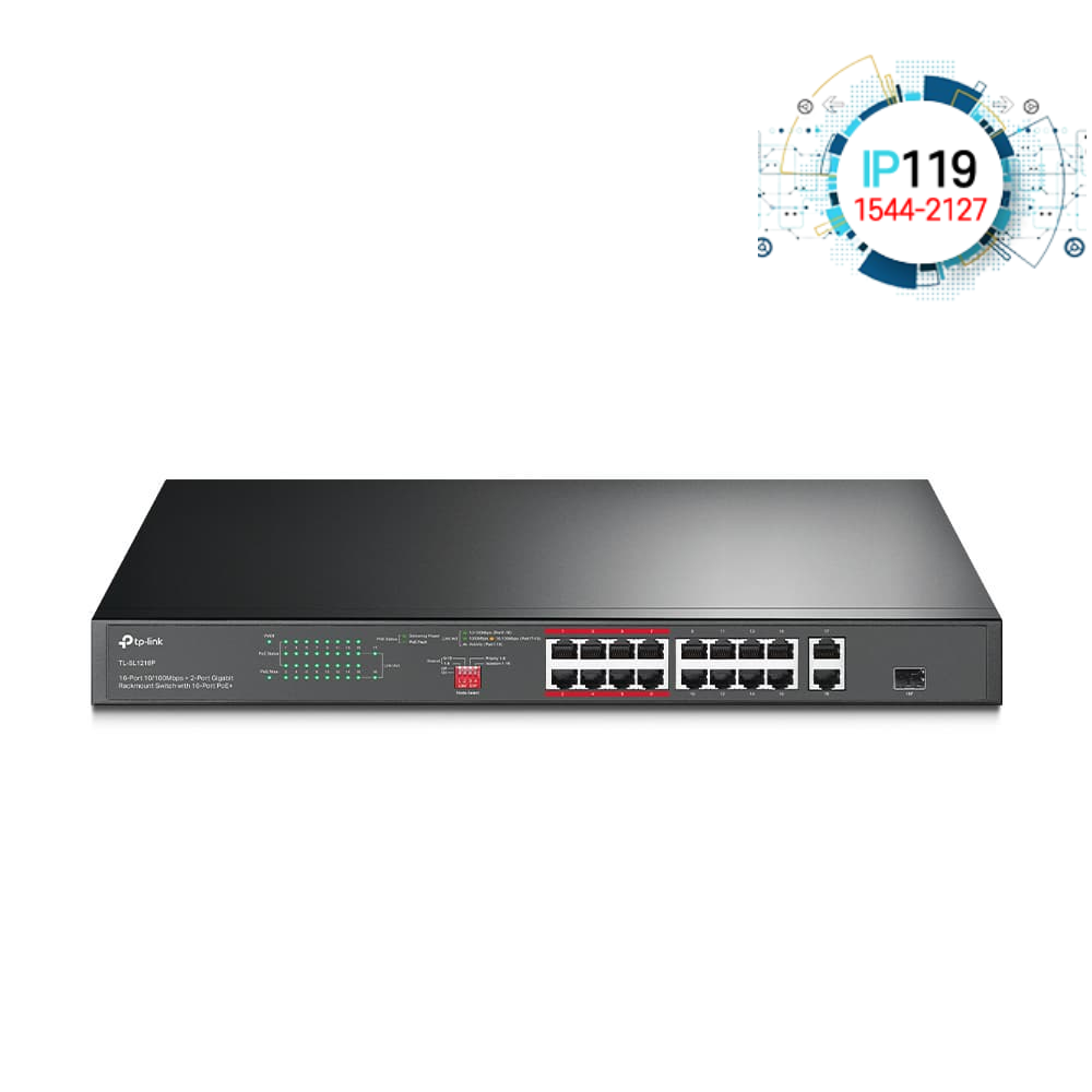 TPLINK 티피링크 기업용 스위치 18포트 TL-SL1218P