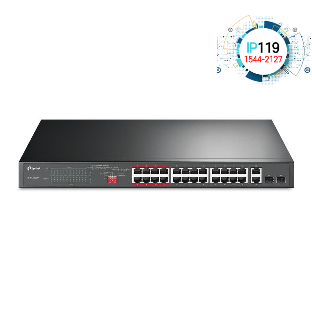 TPLINK 티피링크 기업용 스위치 24포트 TL-SL1226P