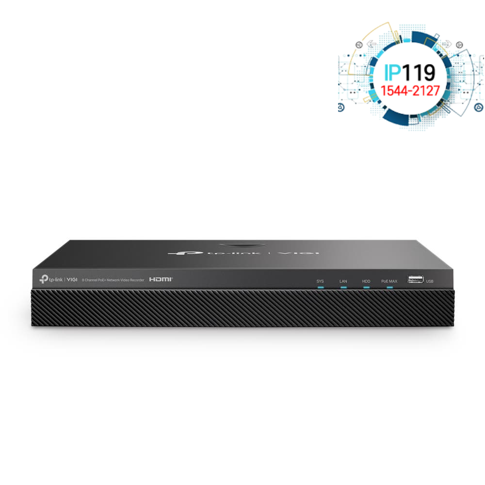 TPLINK 티피링크 네트워크 비디오 레코더 NVR VIGI NVR2008H-8MP-2TB
